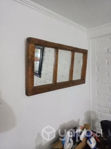 espejo vintage de marco ventana