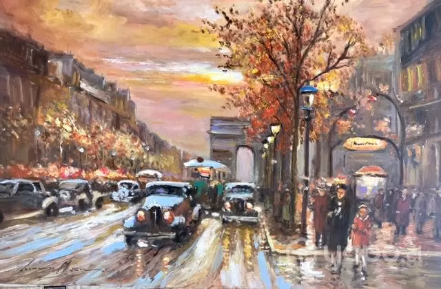 CUADROS ORIGINALES , Artista , Próspero Araya