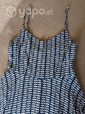 Vestido Azul Corto Talla S