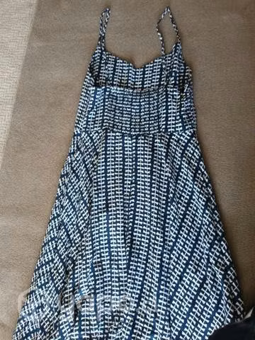Vestido Azul Corto Talla S