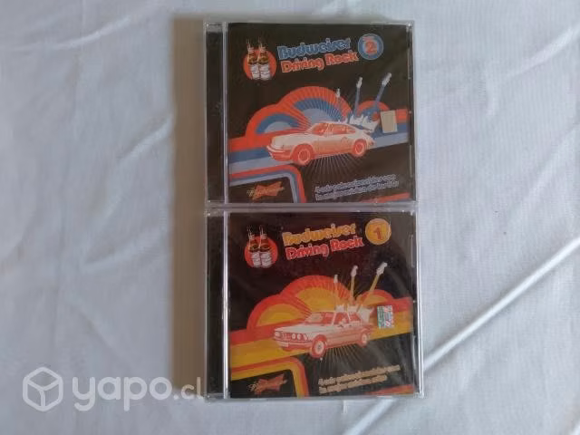 Cd's Sellados son dos Compilatorios de Budweiser