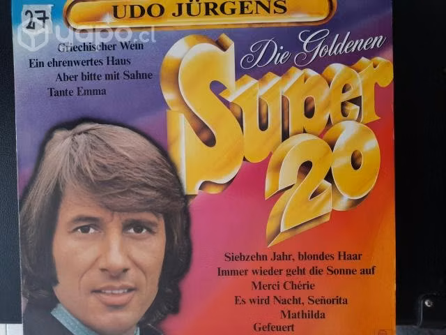 Vinilo Udo Jurgens Die Goldenen Super 20