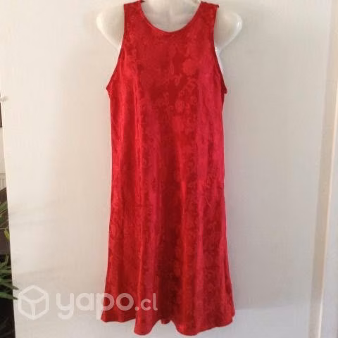 Nuevo Vestido rojo Vintage de los 90s - Imagen 2