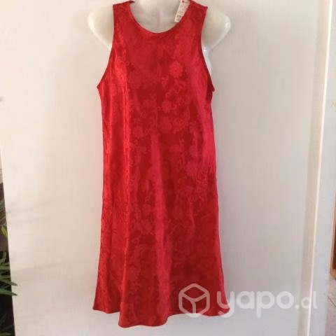 Nuevo Vestido rojo Vintage de los 90s - Imagen 3