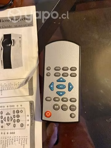 Micro proyector para presentaciones y videos