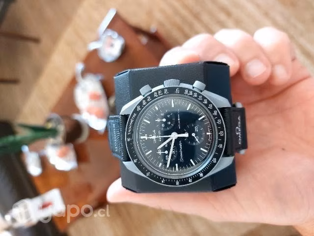 Reloj Omega x swatch mission moon