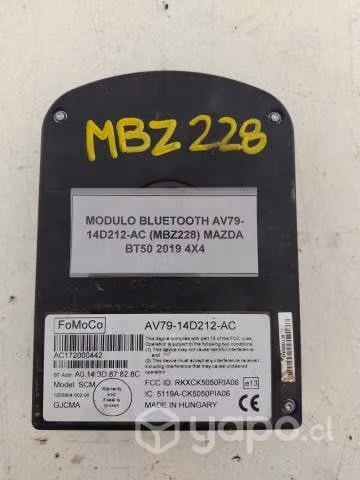 Modulo Bluetooth AV79-14D212-AC (MBZ228) Mazda BT