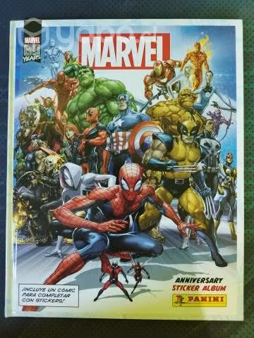 Álbum Marvel 80 Años Tapa Dura - Completo + Cartas