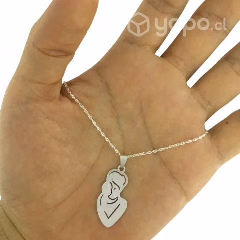 Collar de mamá y bebe - Joyas de plata