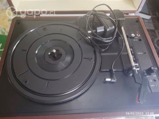 Tocadiscos portátil