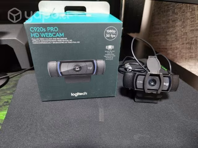 Cámara Logitech C920s Pro
