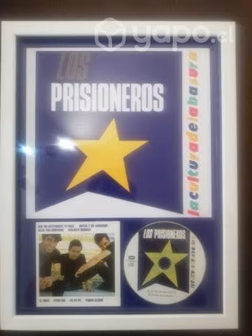 CD decorativo los prisioneros original