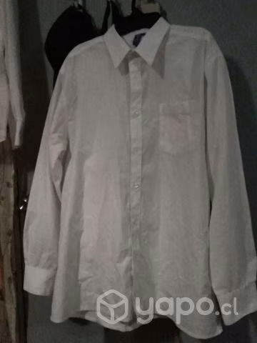 Camisas de colegio blancas grandes L, XL - Imagen 2