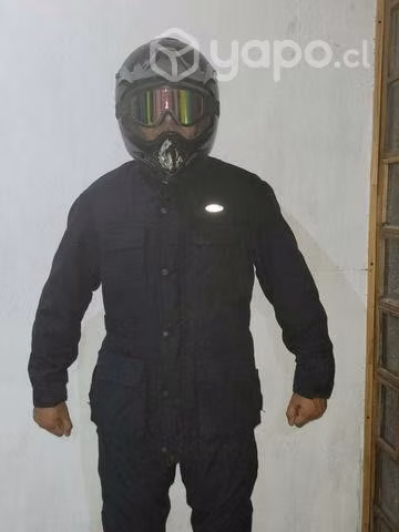Chaqueta moto cordura Adventure negra