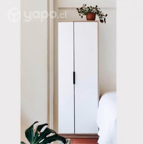 Closet kaia 2 puertas miel blanco - Imagen 4