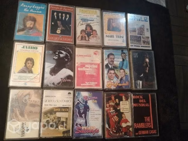 Casettes valor por cada uno