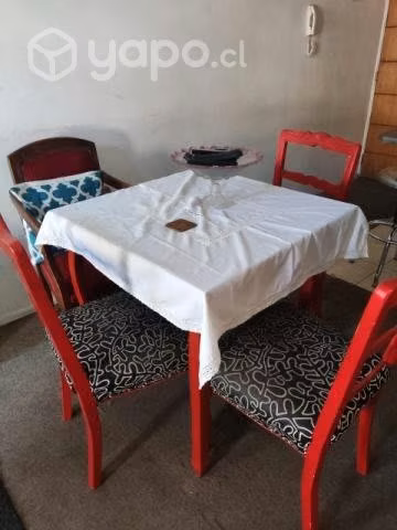 Mesa comedor 4 sillas