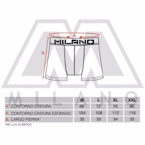 Boxer Milano 12 unid. - Imagen 2