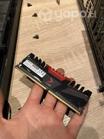16GB DDR4 3200mhz (2x8GB) RAM PNY ROJO