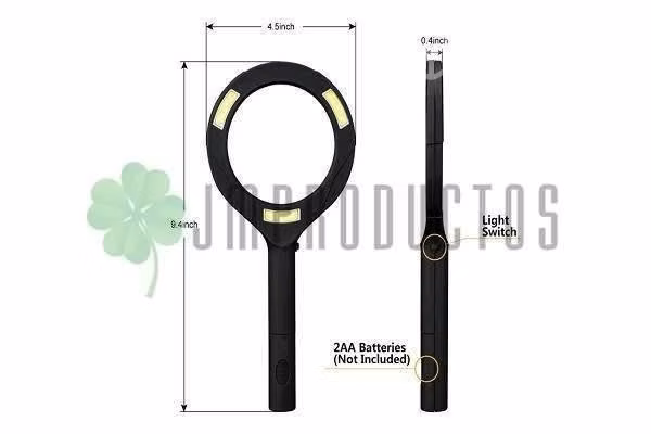 Lupa Con Luz Led Cob 3 Watts De 250 Lumenes - Imagen 5