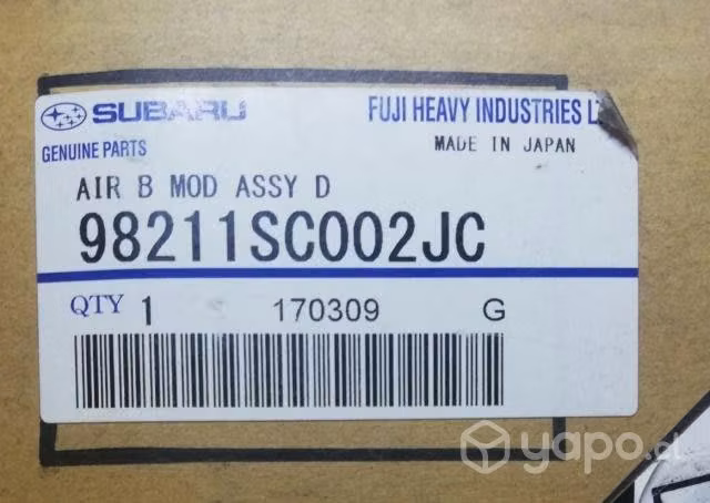 Modulo Control Airbag Subaru Forester - Imagen 3