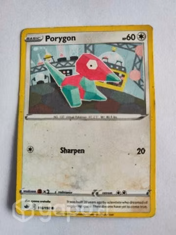 Porygon Carta Pokémon