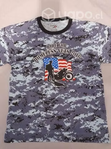 Polera estilo militar nueva