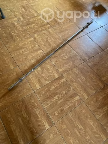 Barra pre olímpica de 1.80mts nueva