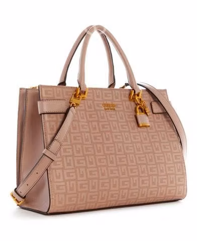 Cartera Guess Atene Society Satchel Bst Beige