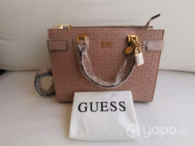 Cartera Guess Atene Society Satchel Bst Beige
