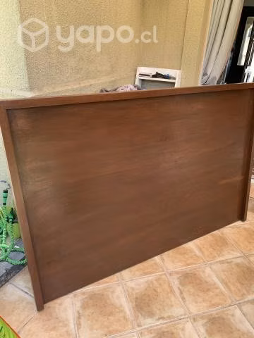 Respaldo cama king de rauli