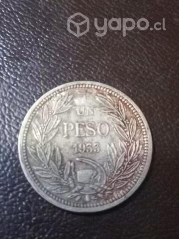 Moneda de 1 peso 1933