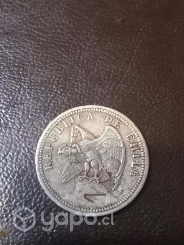 Moneda de 1 peso 1933 - Imagen 2