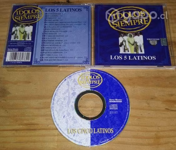 Los 5 Latinos - Ídolos De Siempre