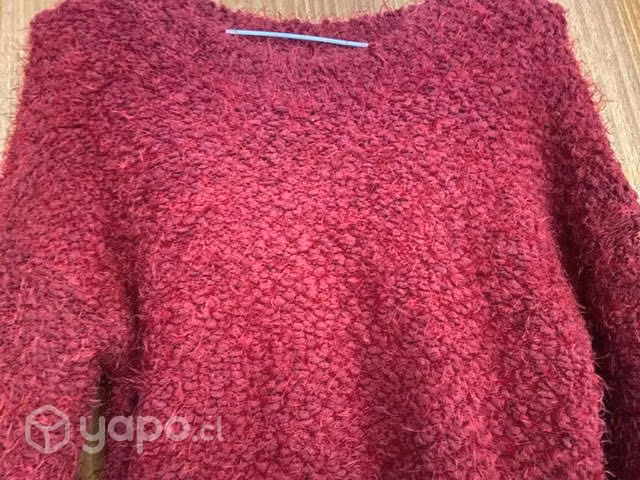 Chaleco burdeo talla S - Imagen 4