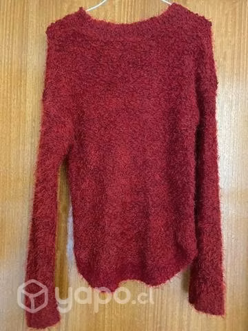 Chaleco burdeo talla S - Imagen 2