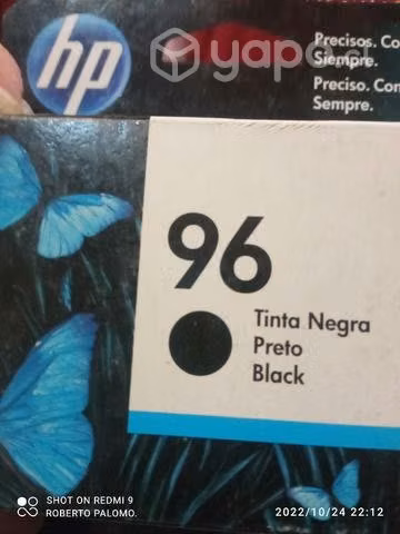 Tinta HP 96 Black original de alta