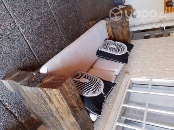 Juego de terraza roble