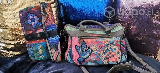 Cartera y bandolera desigual