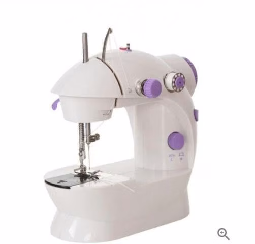 Mini máquina de coser multifuncional con pedal - Imagen 2