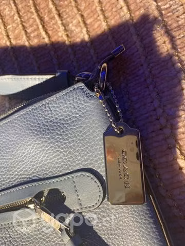 Cartera Coach New York cuero nueva original