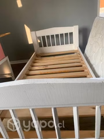 Cama Madera 1plz - Imagen 3