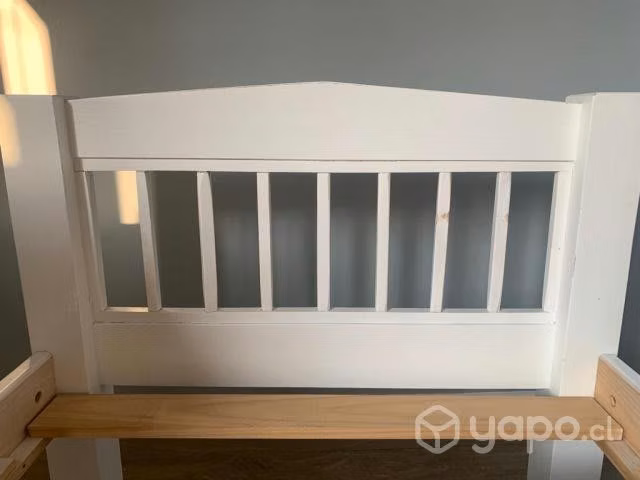 Cama Madera 1plz - Imagen 2
