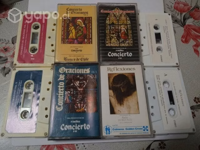 Mt154: pack tapes concierto de oraciones