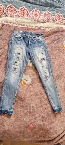 Jeans barbados tiro alto