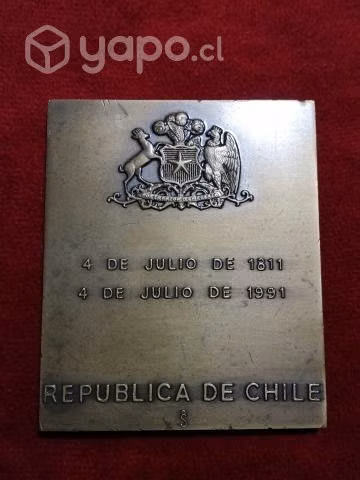 Medalla 180 años congreso nacional