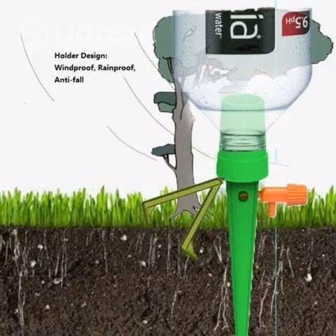 Pack 12 Goteros Para Plantas Indoor Y Exterior Rie