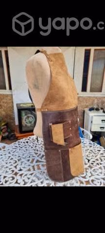 Pechera asadera 100%cuero