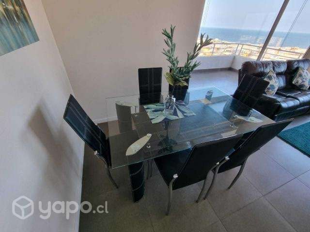 mesa de vidrio con 5 sillas - Imagen 2