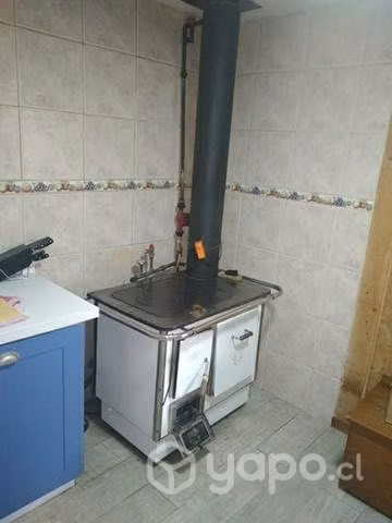 Cocina a Leña con serpentín